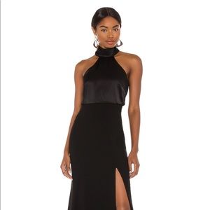 Beautiful Black Evening Gown Cinq A Sept Alexandra Gown. Worn once. Like new.